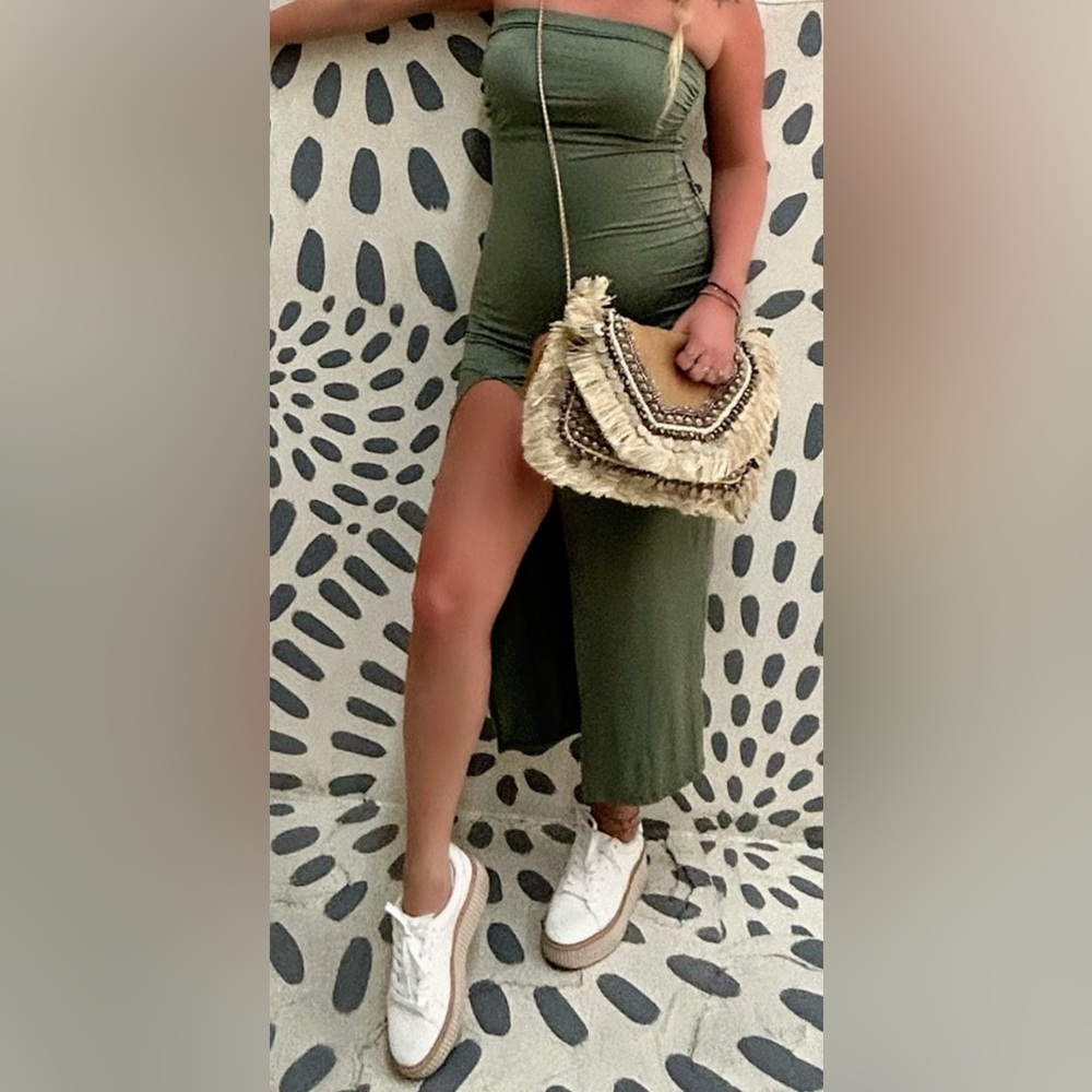 Fashion Nova Sage Maxi dress